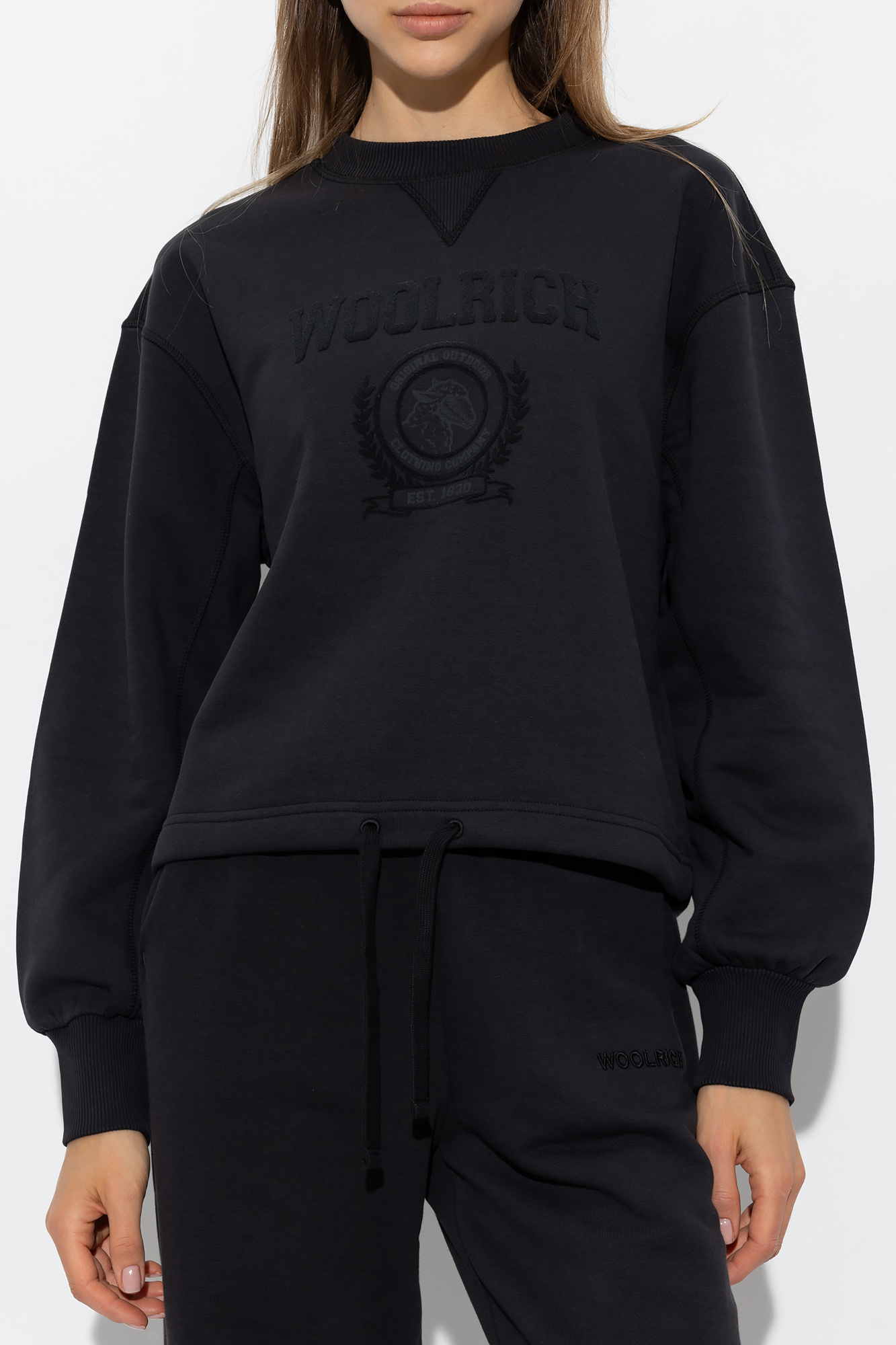 Woolrich Sweatshirt with logo Women s Clothing Vitkac